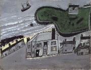 Alfred Wallis The Hold House Port Mear Square Island port Mear Beach china oil painting artist